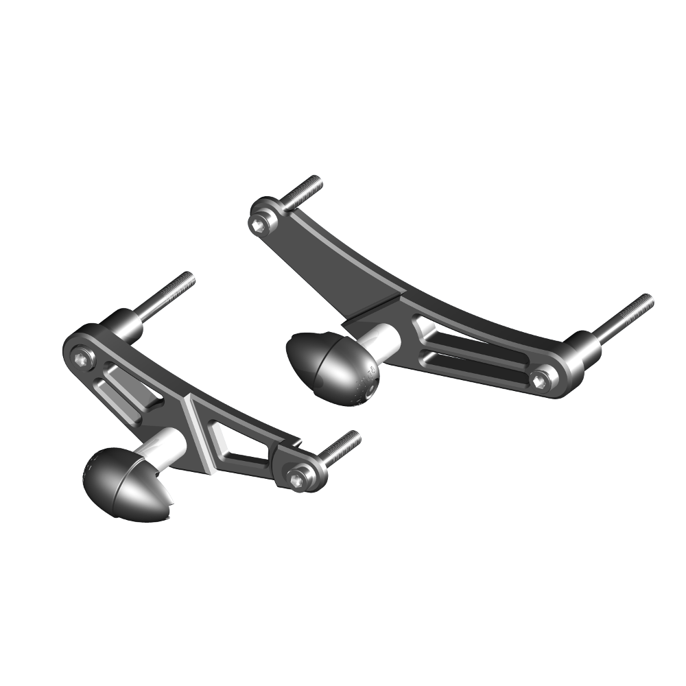 [FS-675-2006-CS-S] GBRacing Frame Sliders (Street) for Triumph Daytona 675 Street Triple