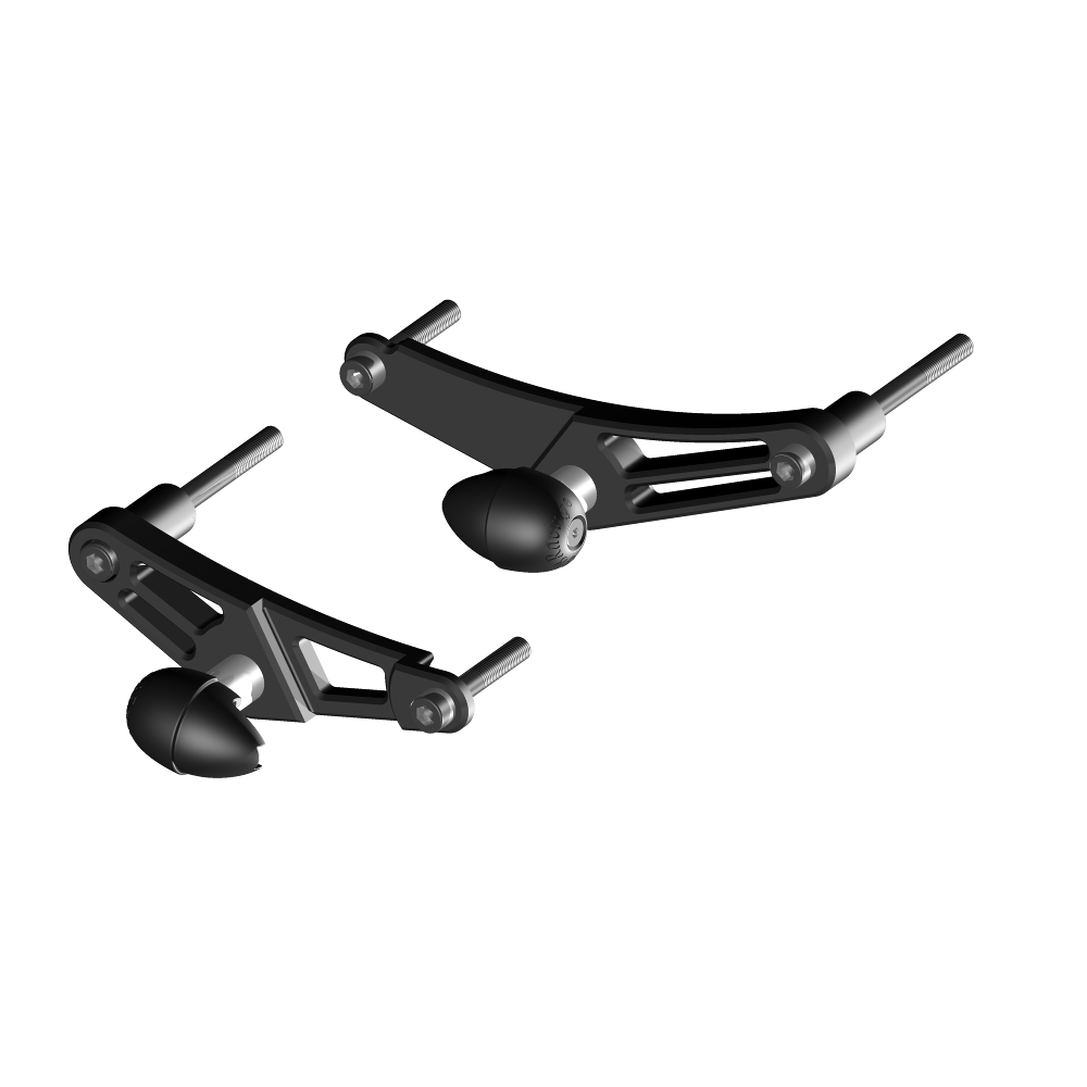 [FS-675-2006-CS-R] GBRacing Frame Sliders (Race) for Triumph Daytona 675 Street Triple
