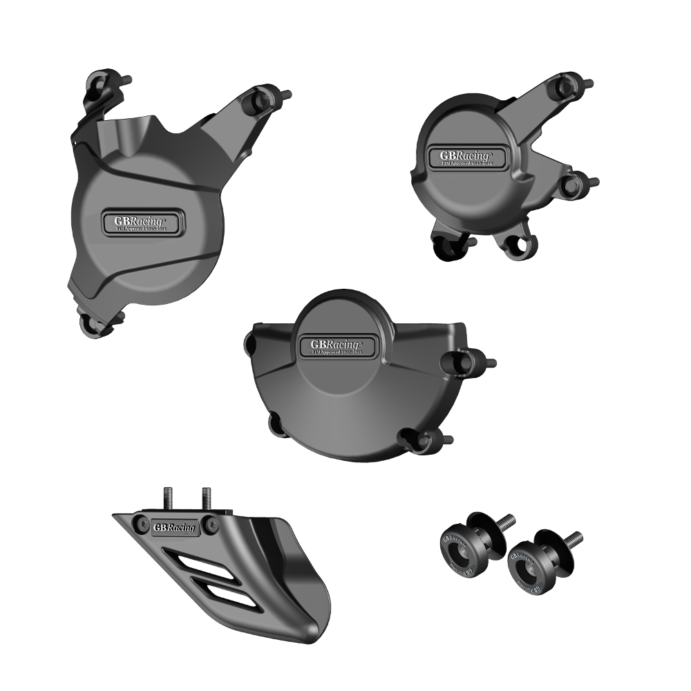 GBRacing Engine Cover Crash Protection Bundle for Honda CBR600RR