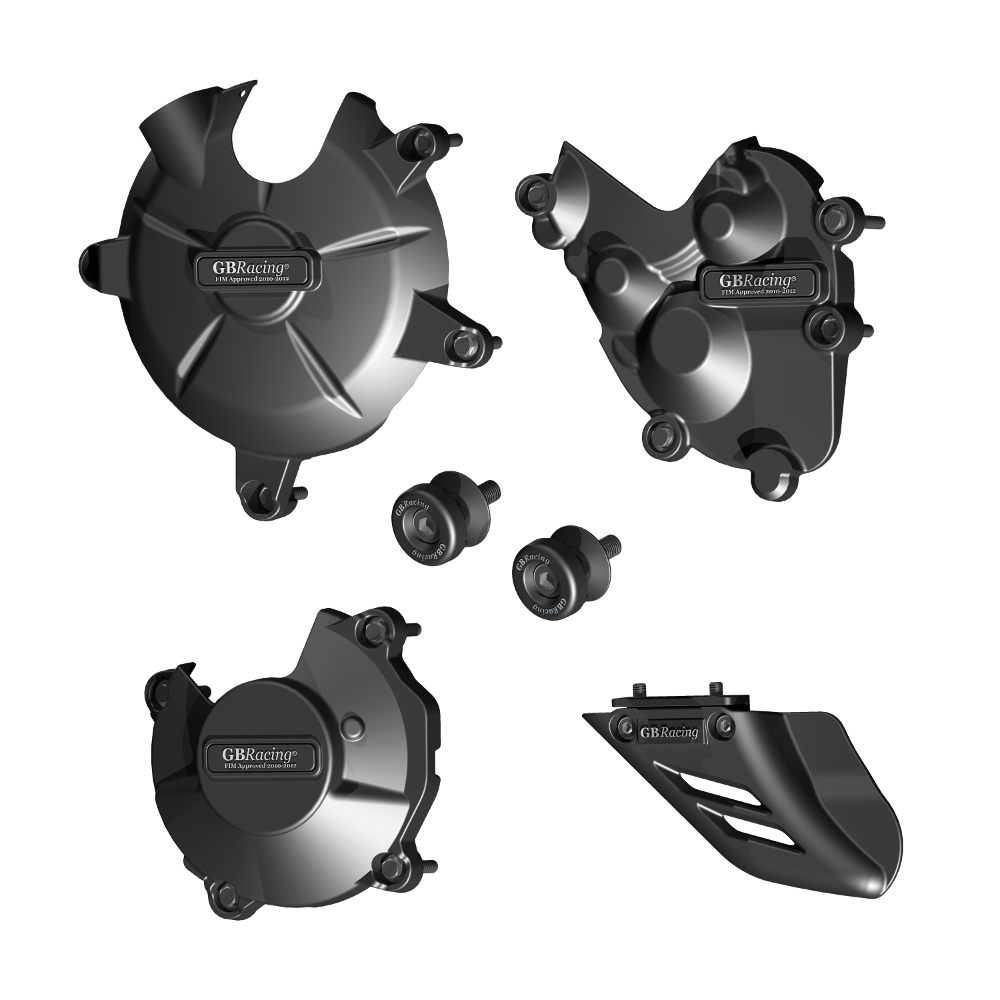 GBRacing Crash Protection Bundle for Kawasaki Ninja ZX-6R 636