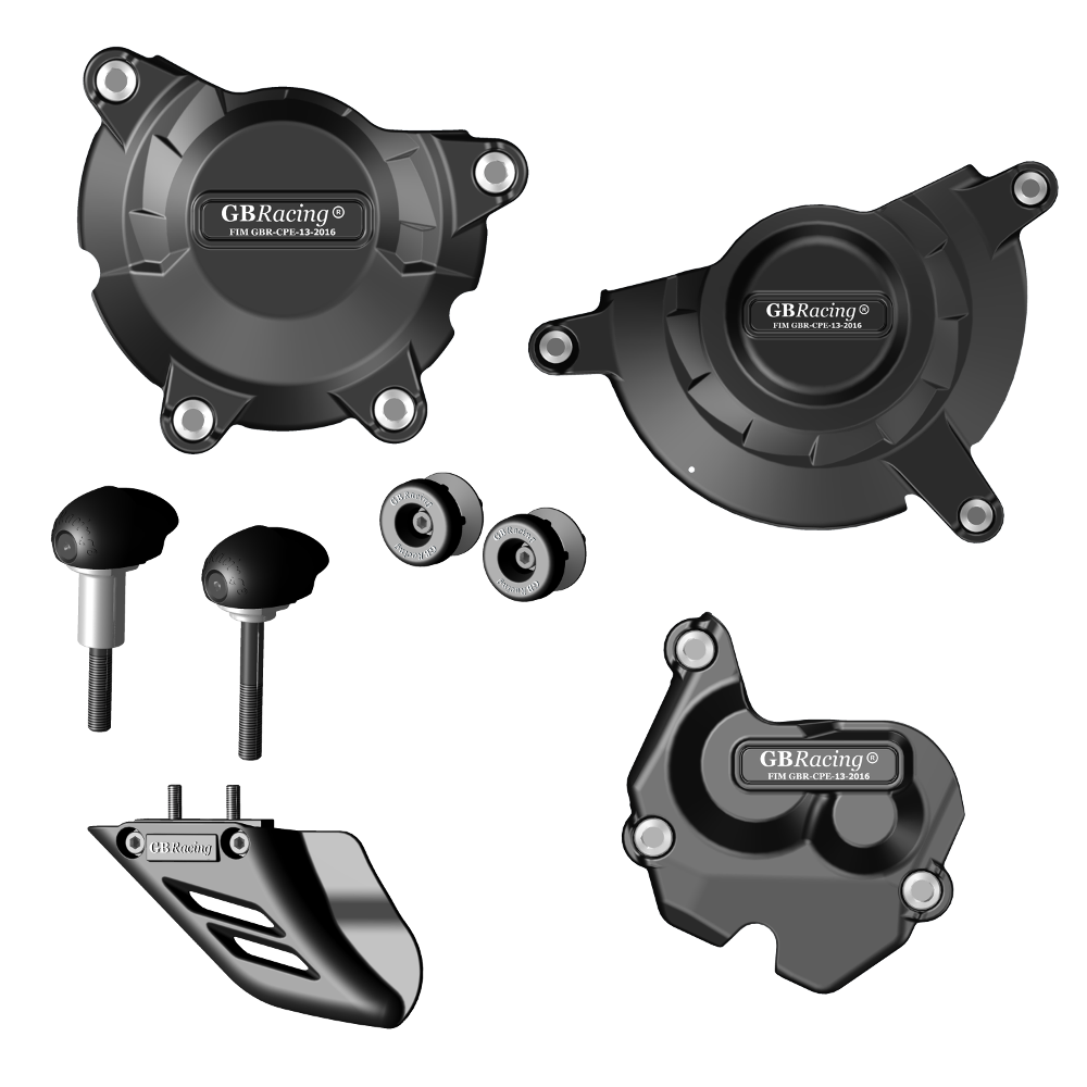 GBRacing Crash Protection Bundle (Race) for Kawasaki Ninja ZX-10R