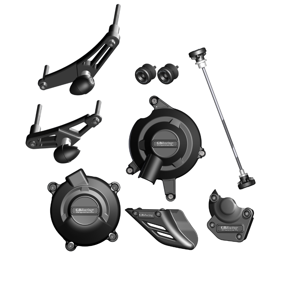 [CP-D675R-2011-CS-8-R-GBR] GBRacing Crash Protection Set (Race) for Triumph Daytona 675 Street Triple / R