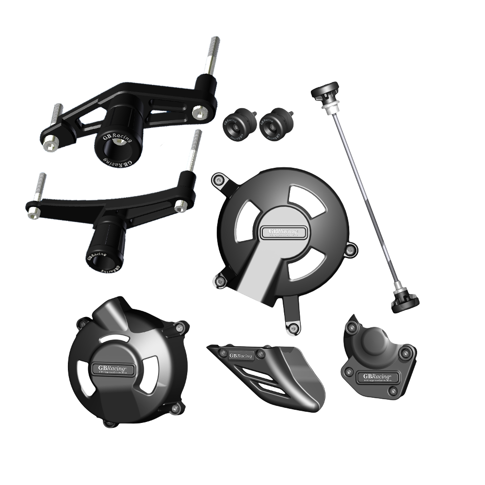 GBRacing Crash Protection Set (6mm) Triumph Daytona 675 Street Triple / R
