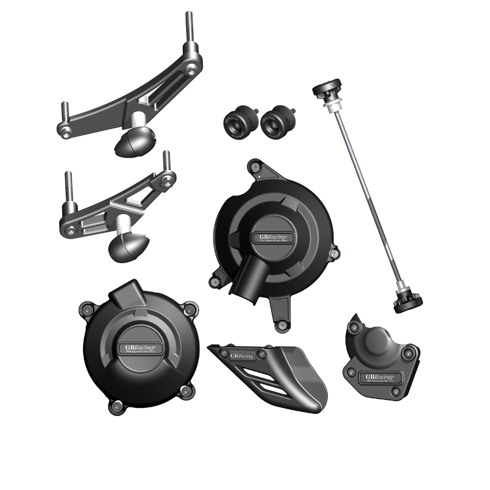 GBRacing Crash Protection Set (Street) for Triumph Daytona 675 Street Triple / R