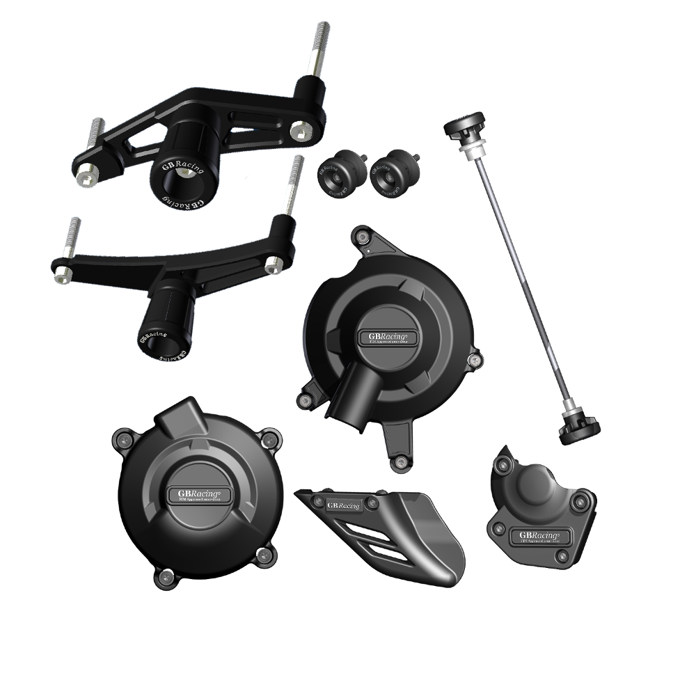 GBRacing Crash Protection Set for Triumph Daytona 675 Street Triple / R