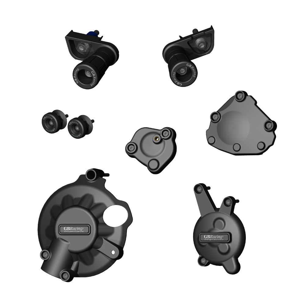 GBRacing Crash Protection Bundle for Yamaha YZF-R1 2007 - 2008
