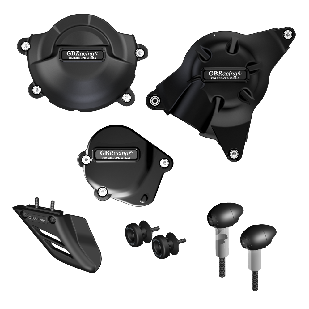 GBRacing Crash Protection Bundle (Street) for Yamaha YZF-R6