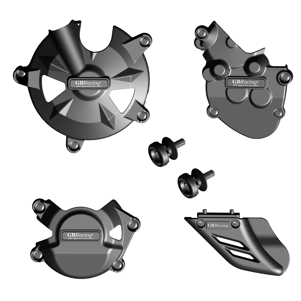 GBRacing Crash Protection Bundle for Kawasaki ZX-10R 2008 - 2010