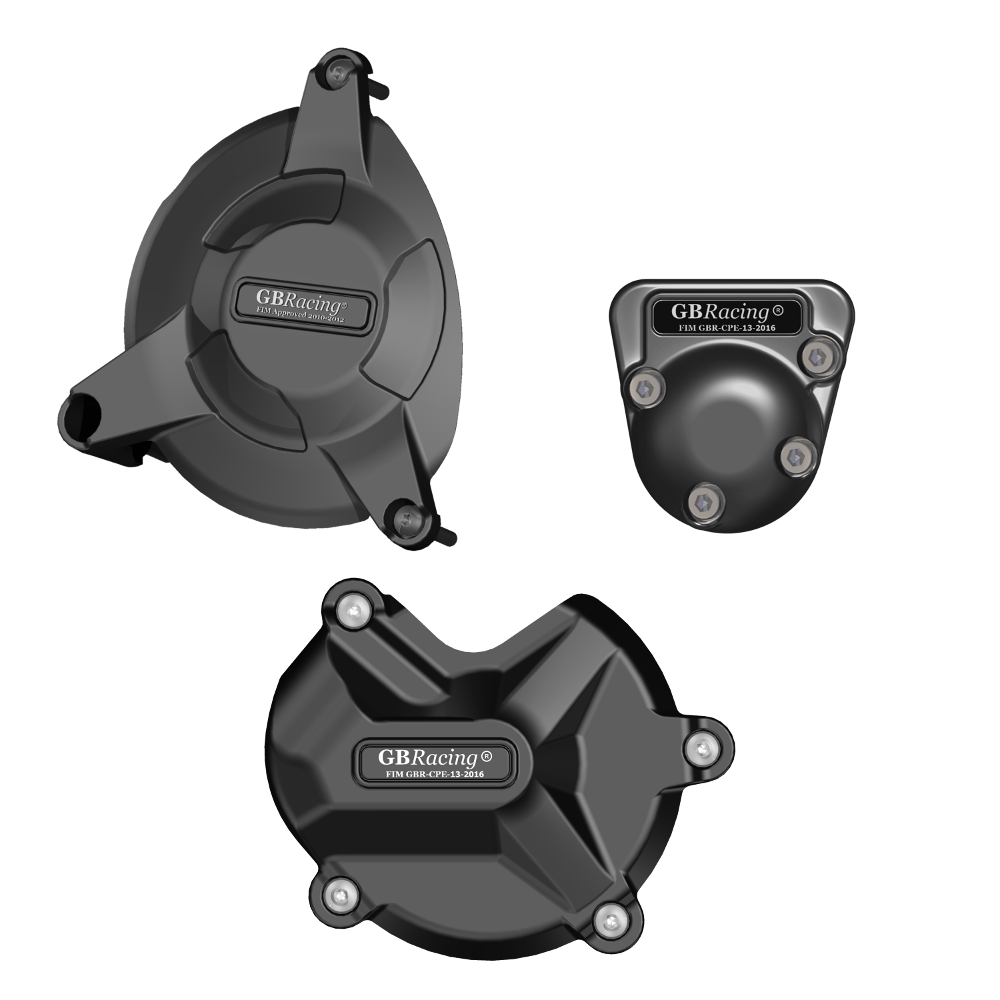 [EC-S1000RR-2009-SET-GBR] GBRacing Engine Case Cover Set for BMW S1000RR S1000R HP4 2009 - 2016