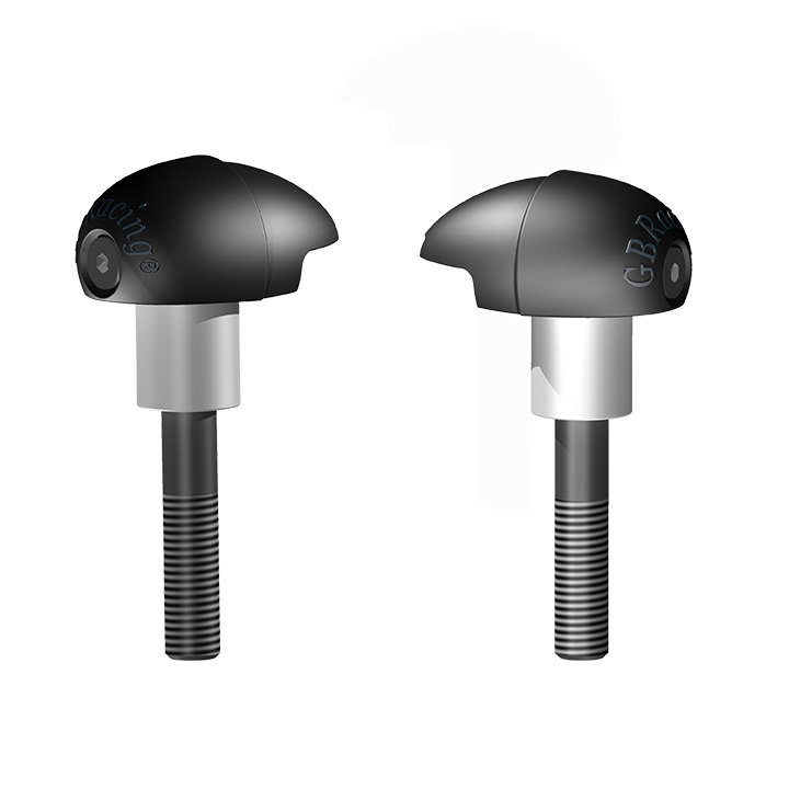 GBRacing Bullet Frame Sliders (Race) for Triumph Daytona 675