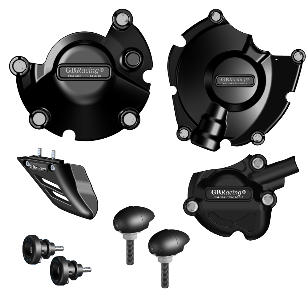 GBRacing Crash Protection Bundle (Race) for Yamaha YZF-R1