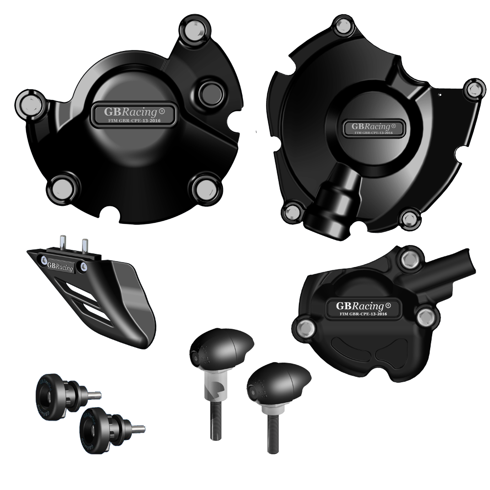 GBRacing Crash Protection Bundle (Street) for Yamaha YZF-R1