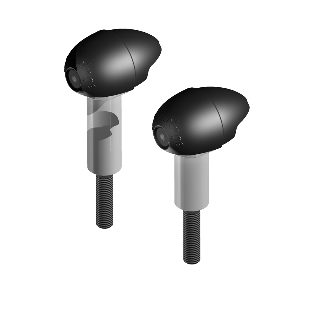 [FS-R6-2006-S] GBRacing Bullet Frame Sliders / Crash Knobs (Street) for Yamaha YZF-R6