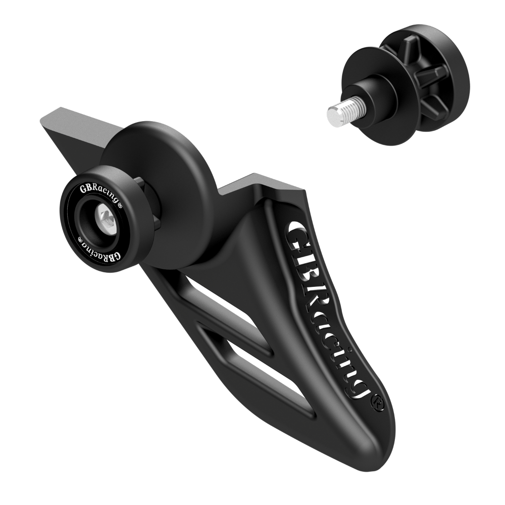 [CGA18-GBR-SET] GBRacing Lower Chain Guard 8mm Paddock Stand Bobbin Assembly