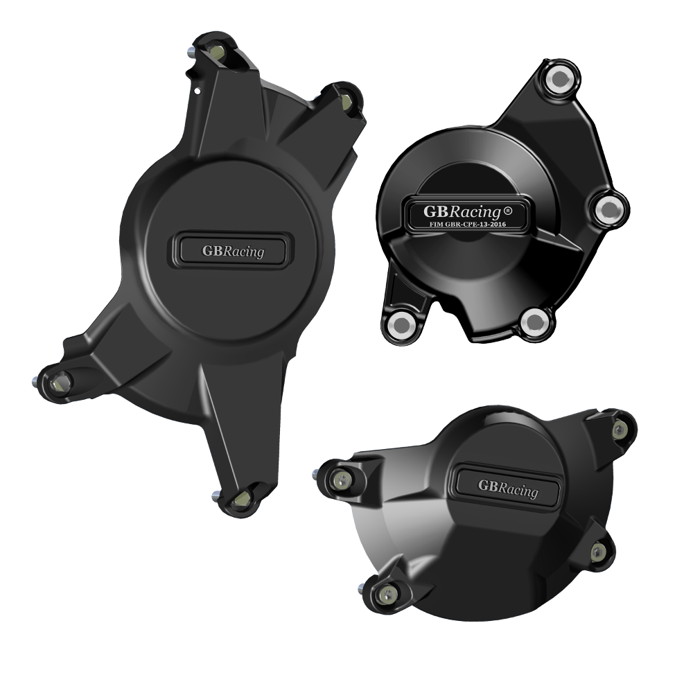 [EC-GSXR1000-K9-SET-GBR] GBRacing Engine Case Cover Set for Suzuki GSX-R 1000 2009 - 2016