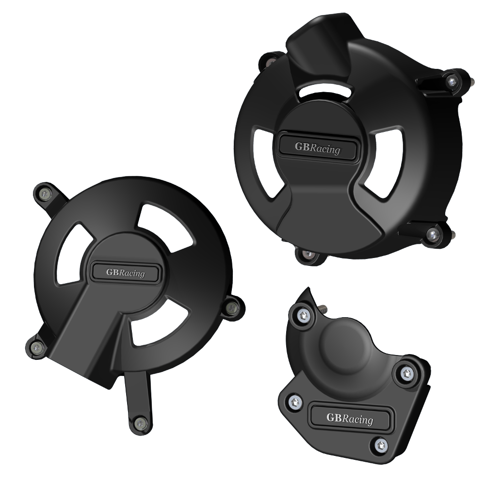 [EC-D675-SET-GBR] GBRacing Engine Case Cover Set for Triumph Daytona 675 Street Triple / R