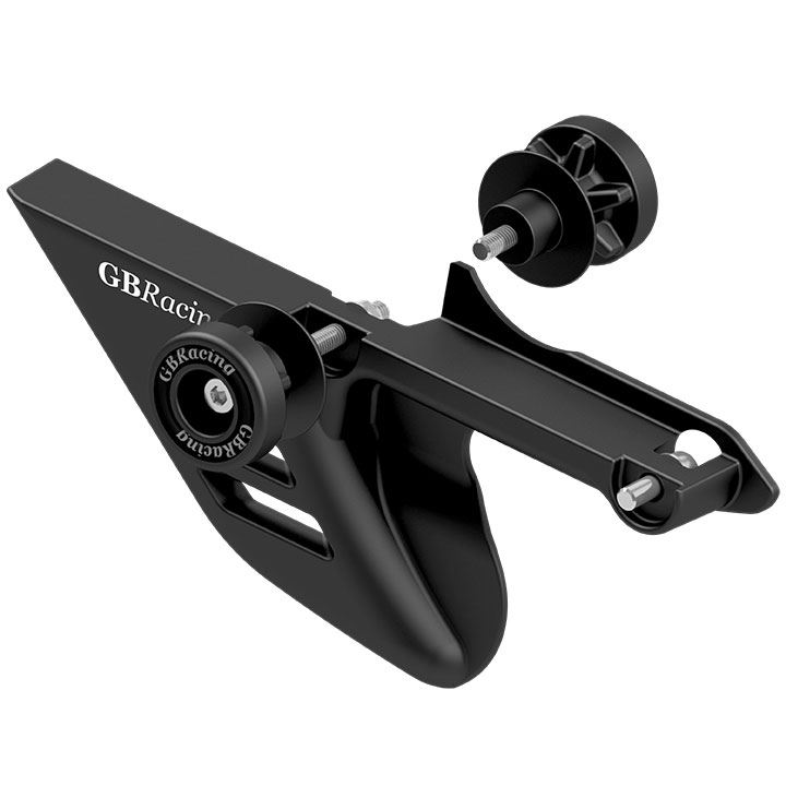 [CGA15-GBR-BA-SET] GBRacing Lower Chain Guard Paddock Stand Bobbin Assembly for Yamaha